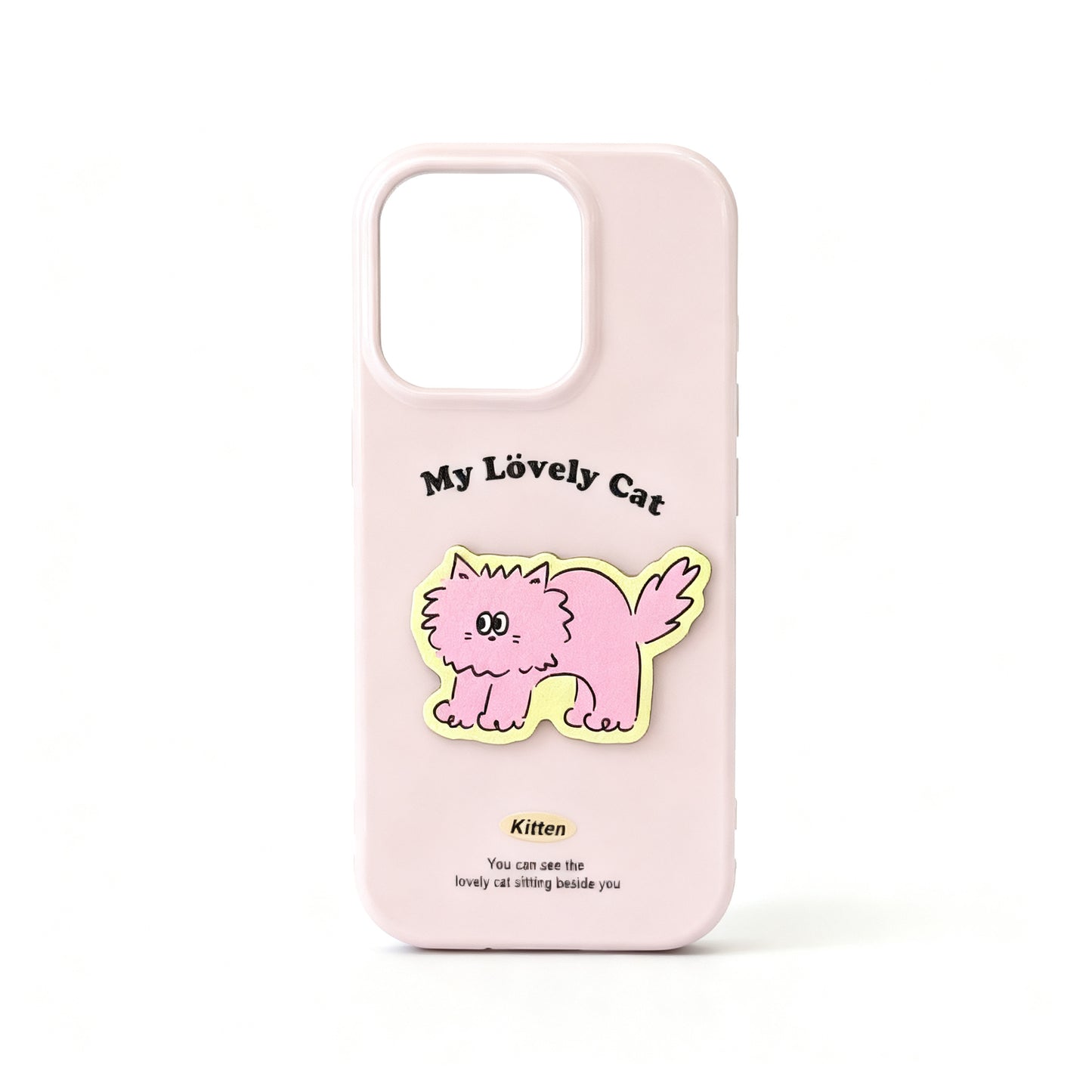 Cute Cartoon Animal Plush Phone Case for iPhone