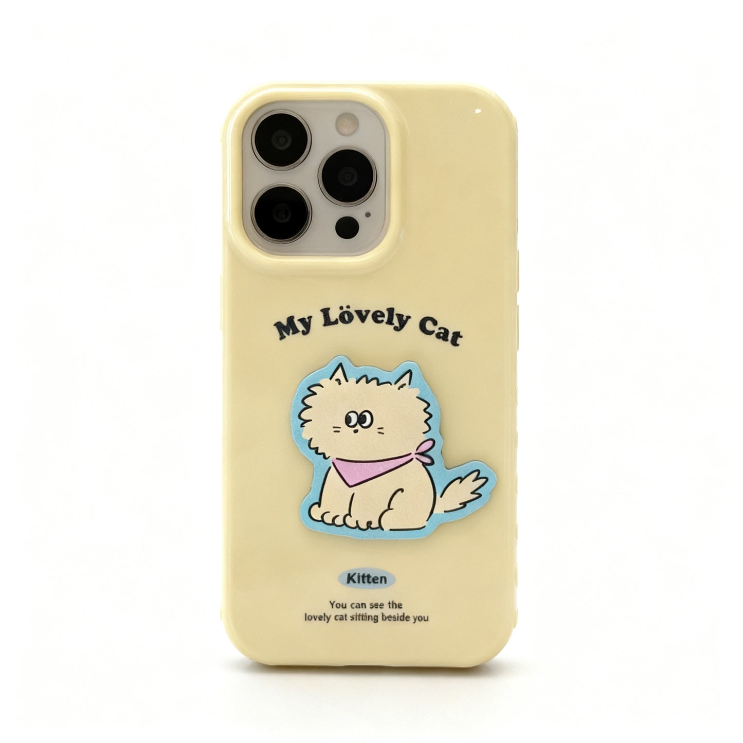 Cute Cartoon Animal Plush Phone Case for iPhone