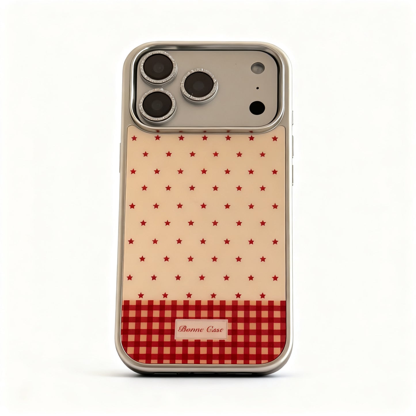 Red Star Design Magnetic Stand Phone Case for iPhone