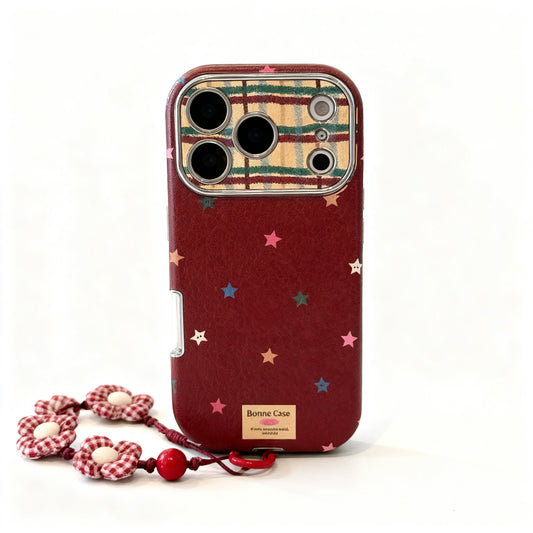 Colorful Star Design Shockproof Phone Case for iPhone