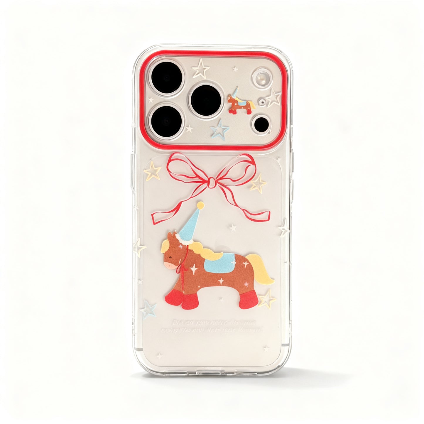 Red Butterfly Bow Cute Phone Case for iPhone