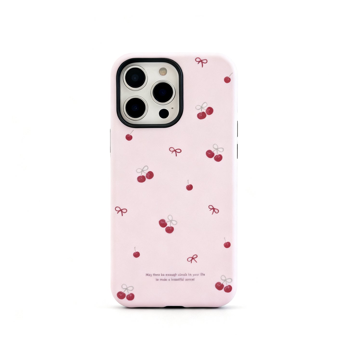 Cute Cherry Magnetic Stand Phone Case for iPhone