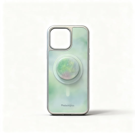 Fresh Green Marble MagneticStand Phone Case for iPhone