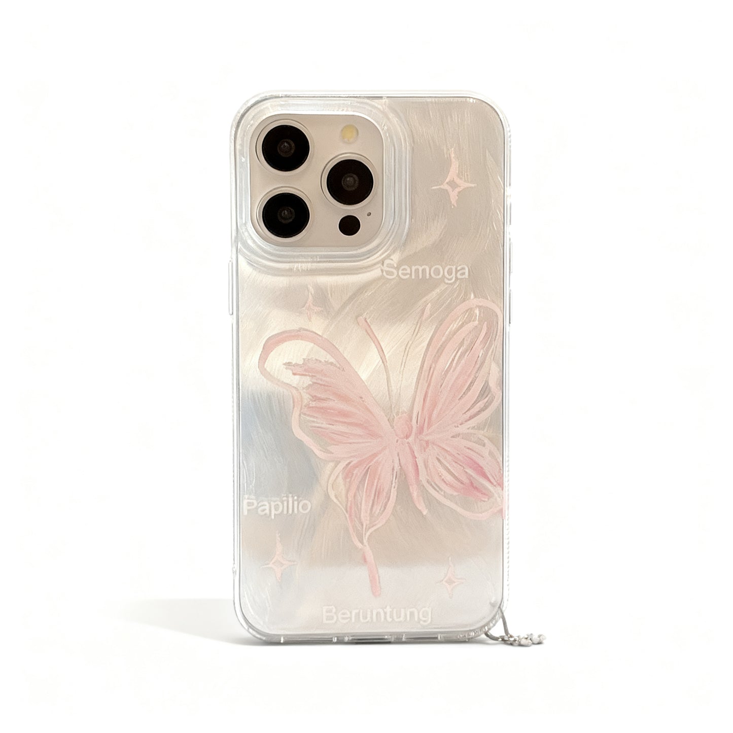 Black Dot Pattern Shockproof Phone Case for iPhone