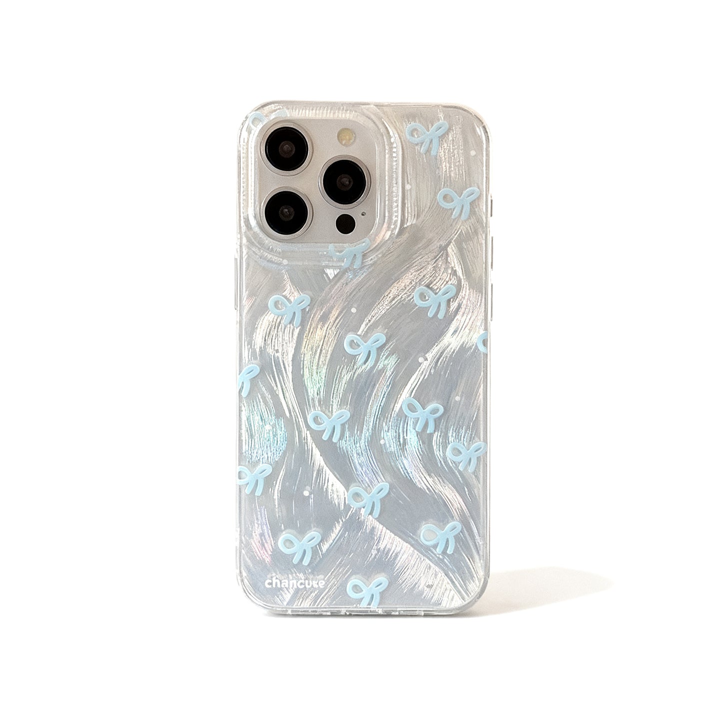 Black Dot Pattern Shockproof Phone Case for iPhone