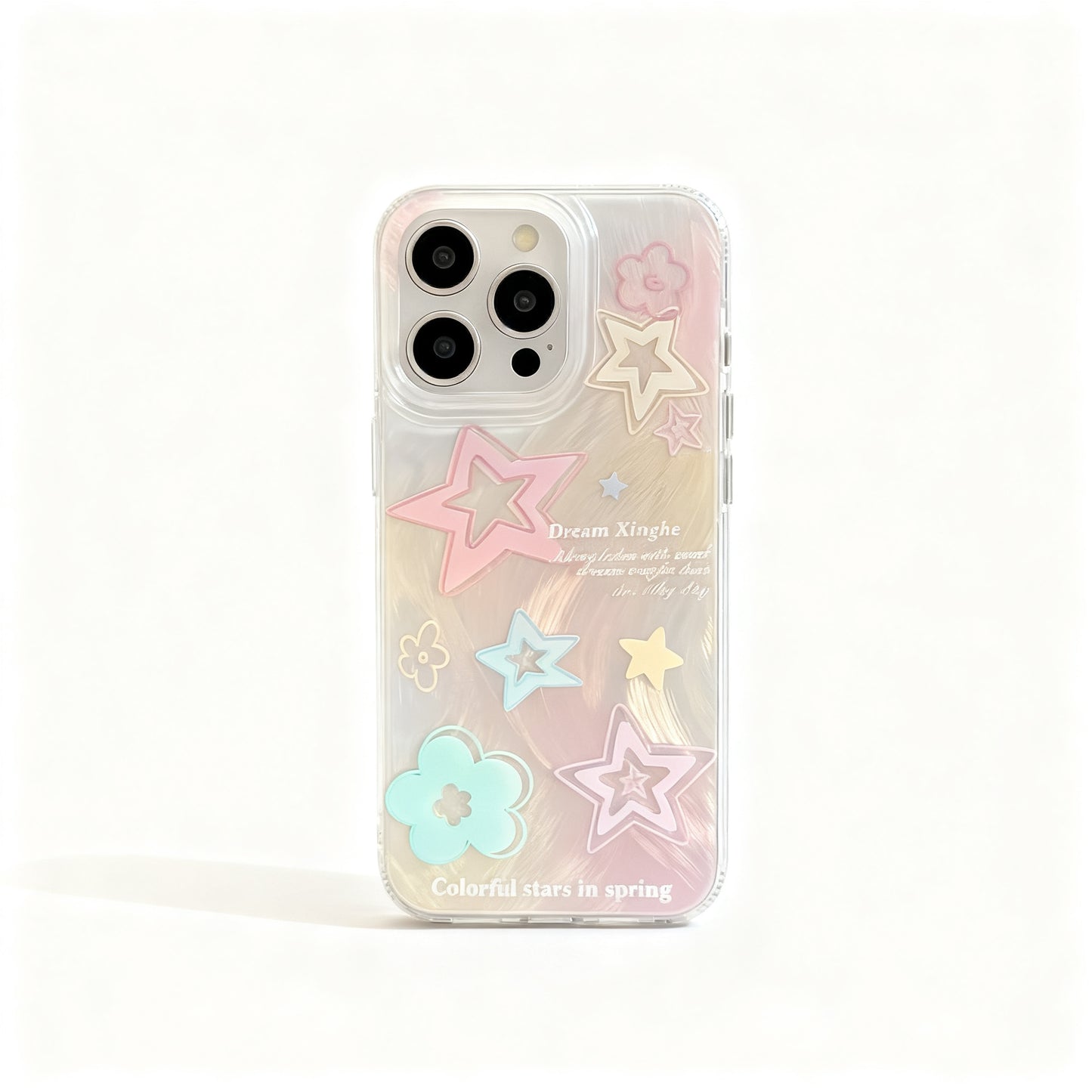 Black Dot Pattern Shockproof Phone Case for iPhone