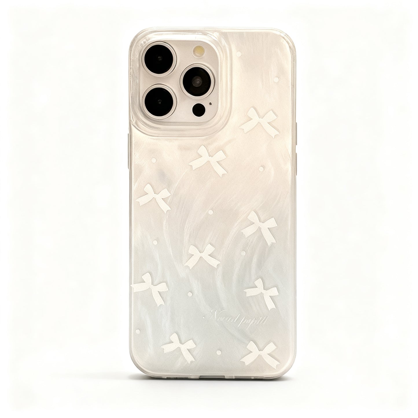 Black Dot Pattern Shockproof Phone Case for iPhone