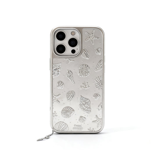 Golden Starfish Mirror Phone Case for iPhone