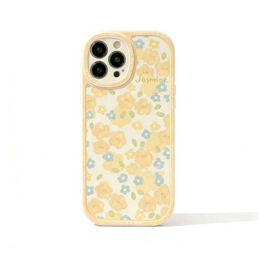 Cute Floral Soft Phone Case for iPhone