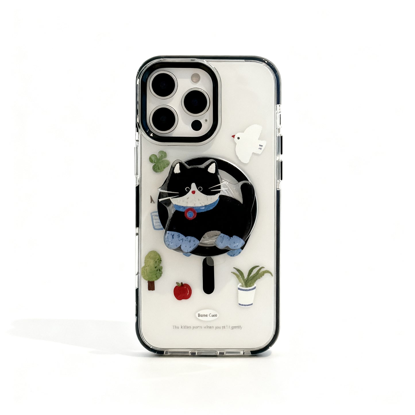 Cute Cat Design Magnetic Phone Case for iPhone
