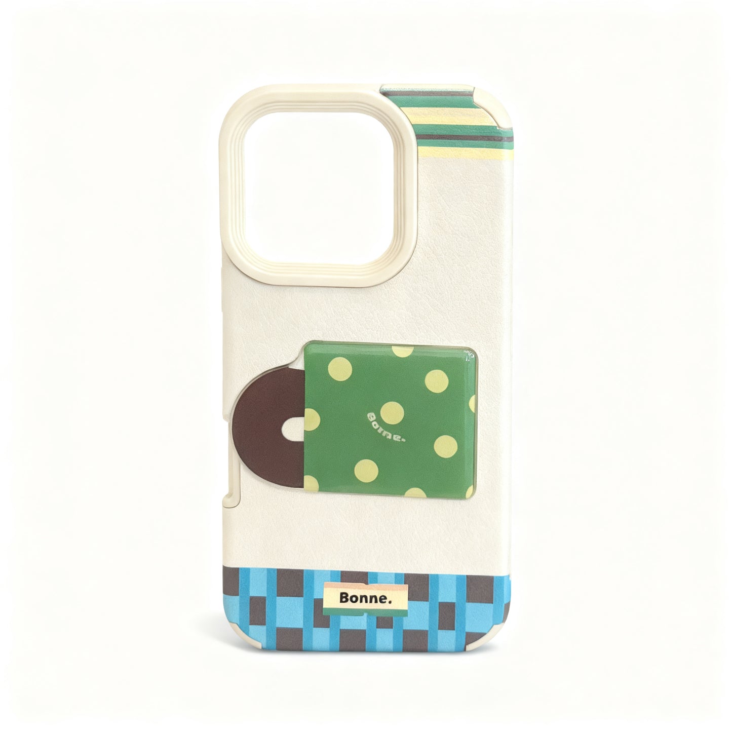 Stylish Brown Leather Texture Shockproof Phone Case for iPhone