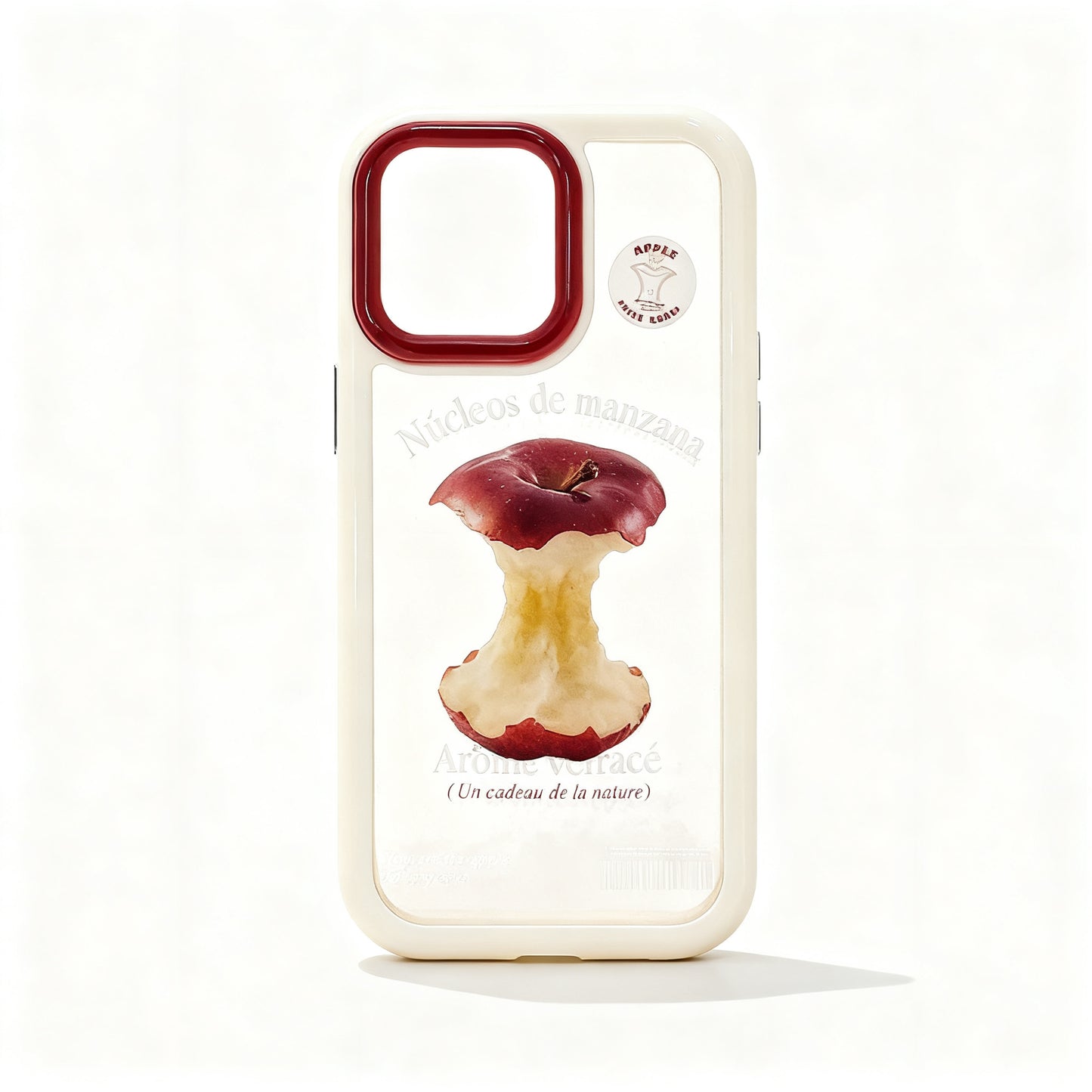 Red Apple Magnetic Stand Phone Case for iPhone