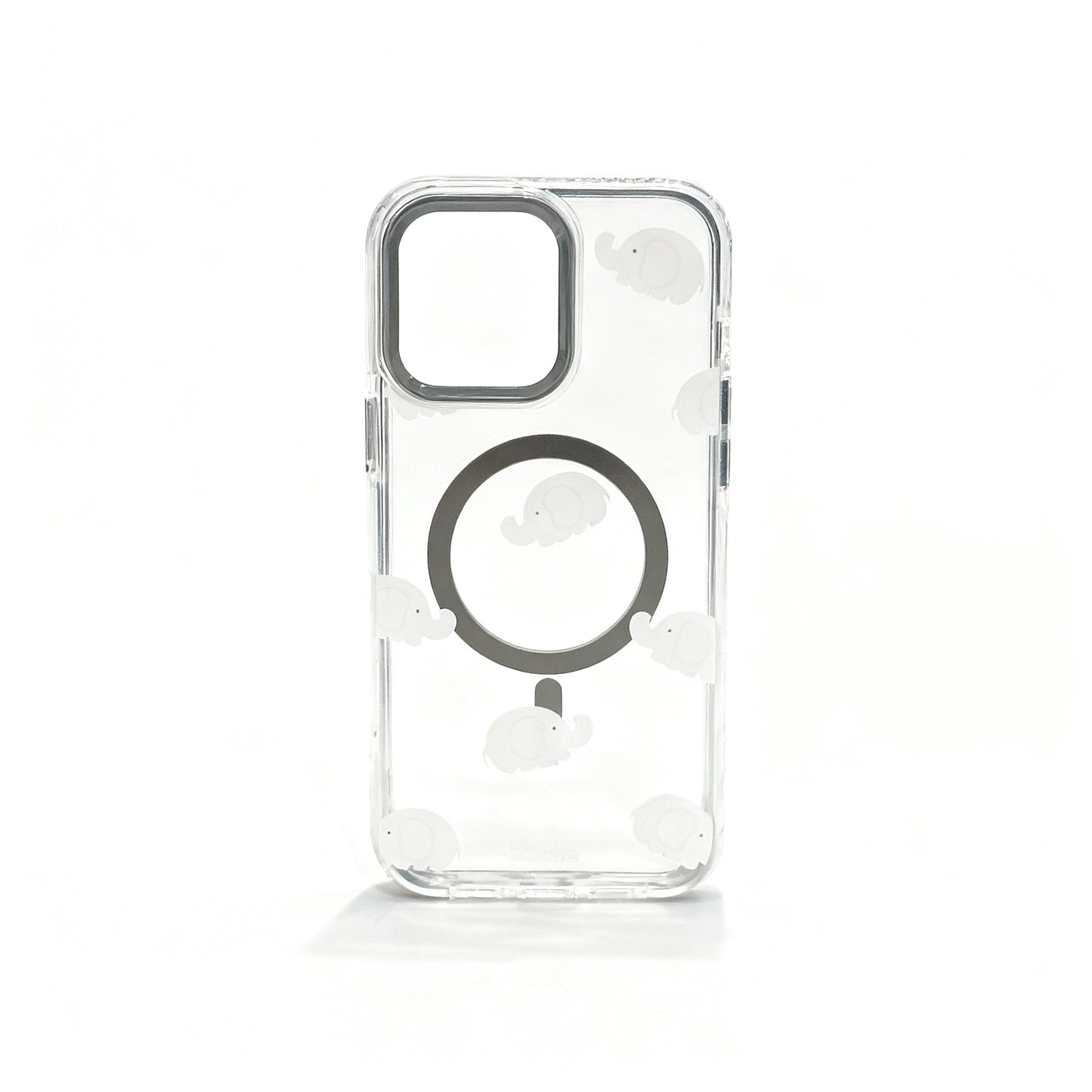 Cute Elephant Magnetic Stand Phone Case for iPhone