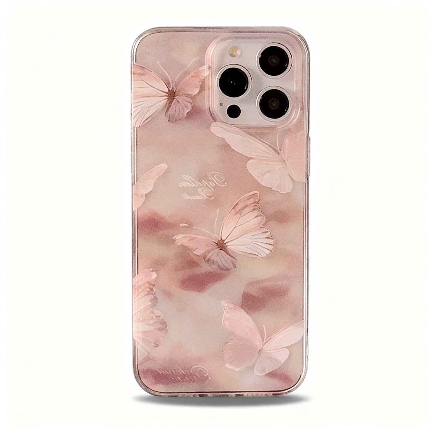 Dreamy Butterfly Soft Transparent Phone Case for iPhone