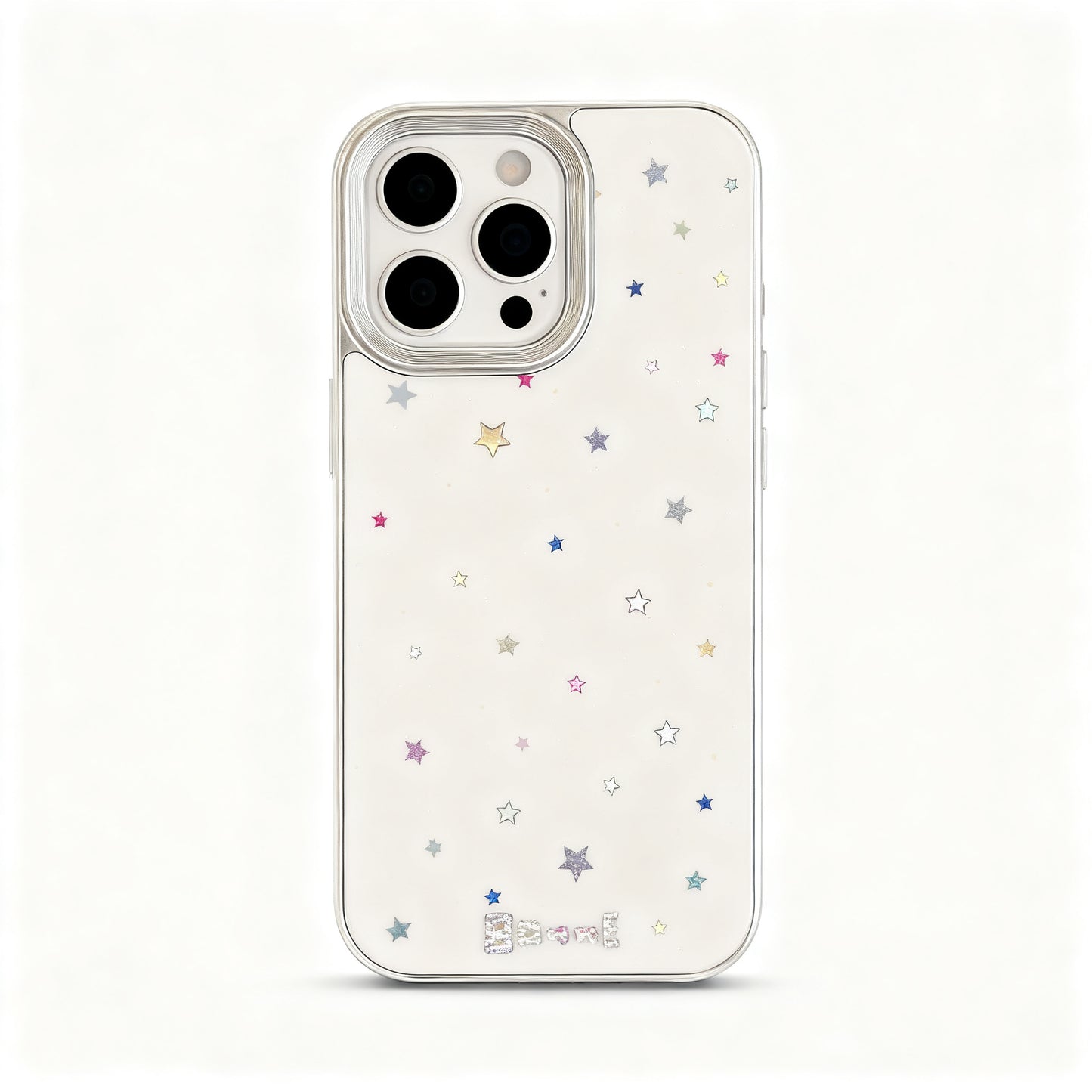 Korean Style Gold Star Shockproof Phone Case for iPhone