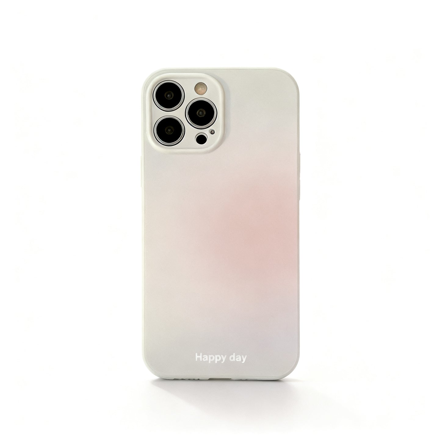 Soft Pink Gradient Simple Phone Case for iPhone
