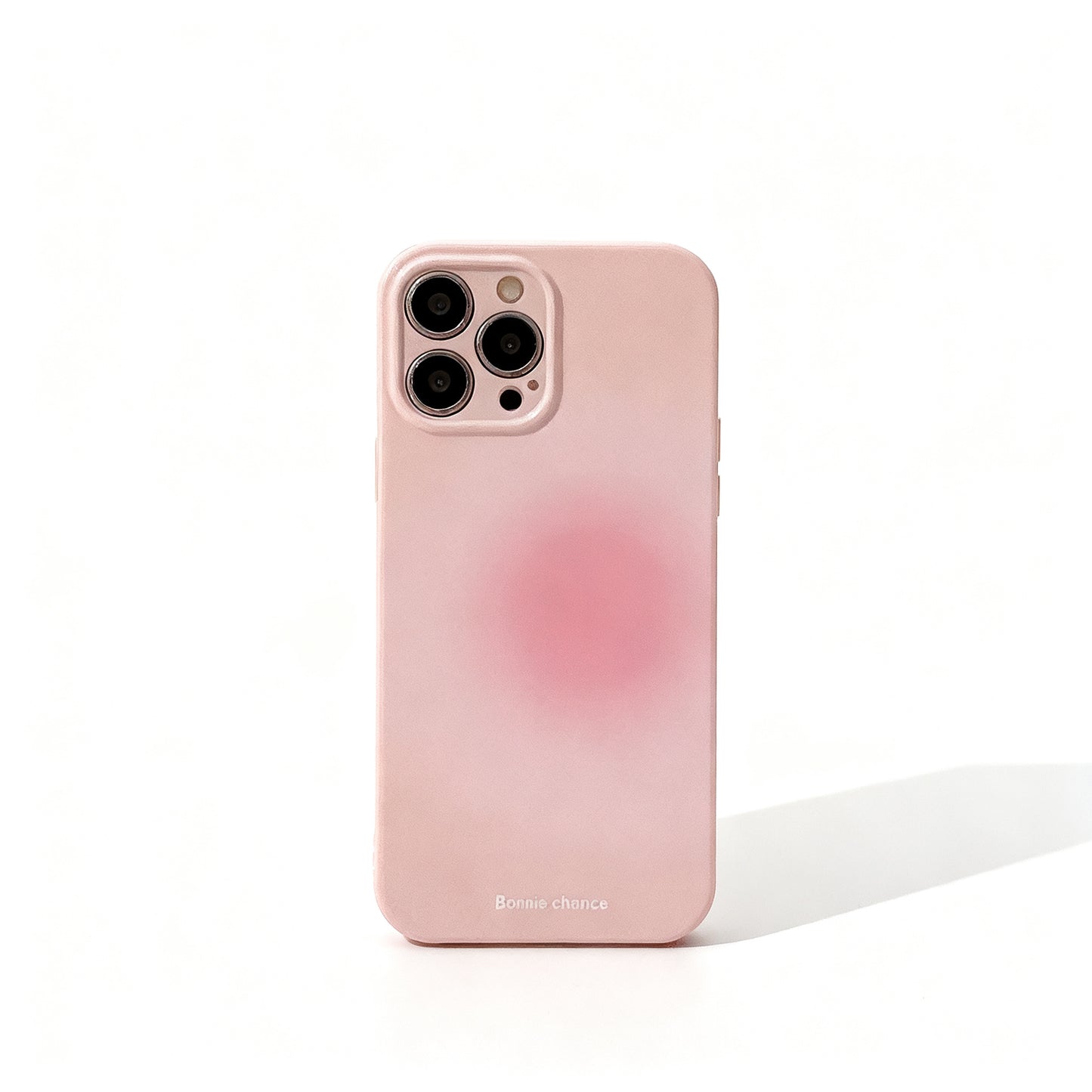 Soft Pink Gradient Simple Phone Case for iPhone