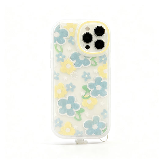 Vintage Floral Soft Phone Case for iPhone