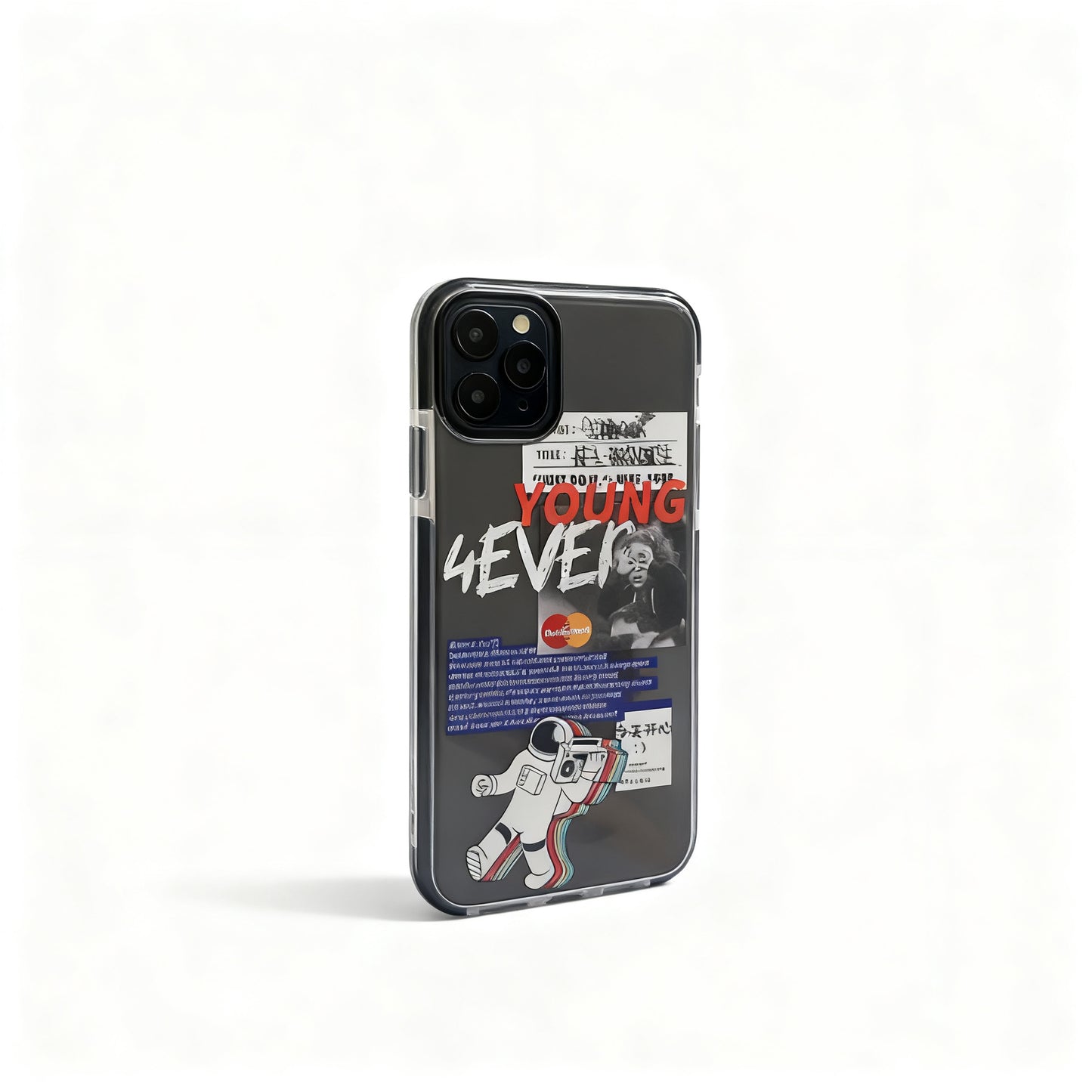Cute Astronaut Soft Phone Case for iPhone
