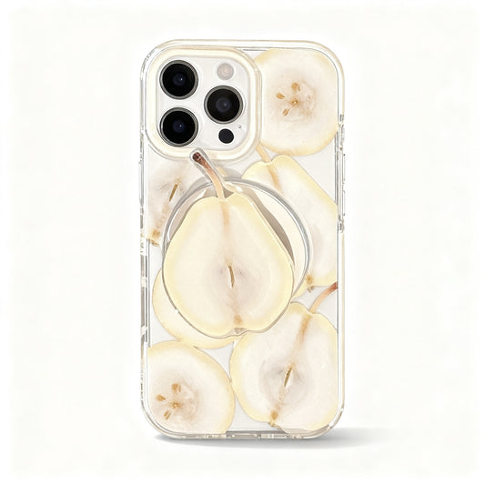 Yellow Pineapple Magnetic Stand Phone Case for iPhone