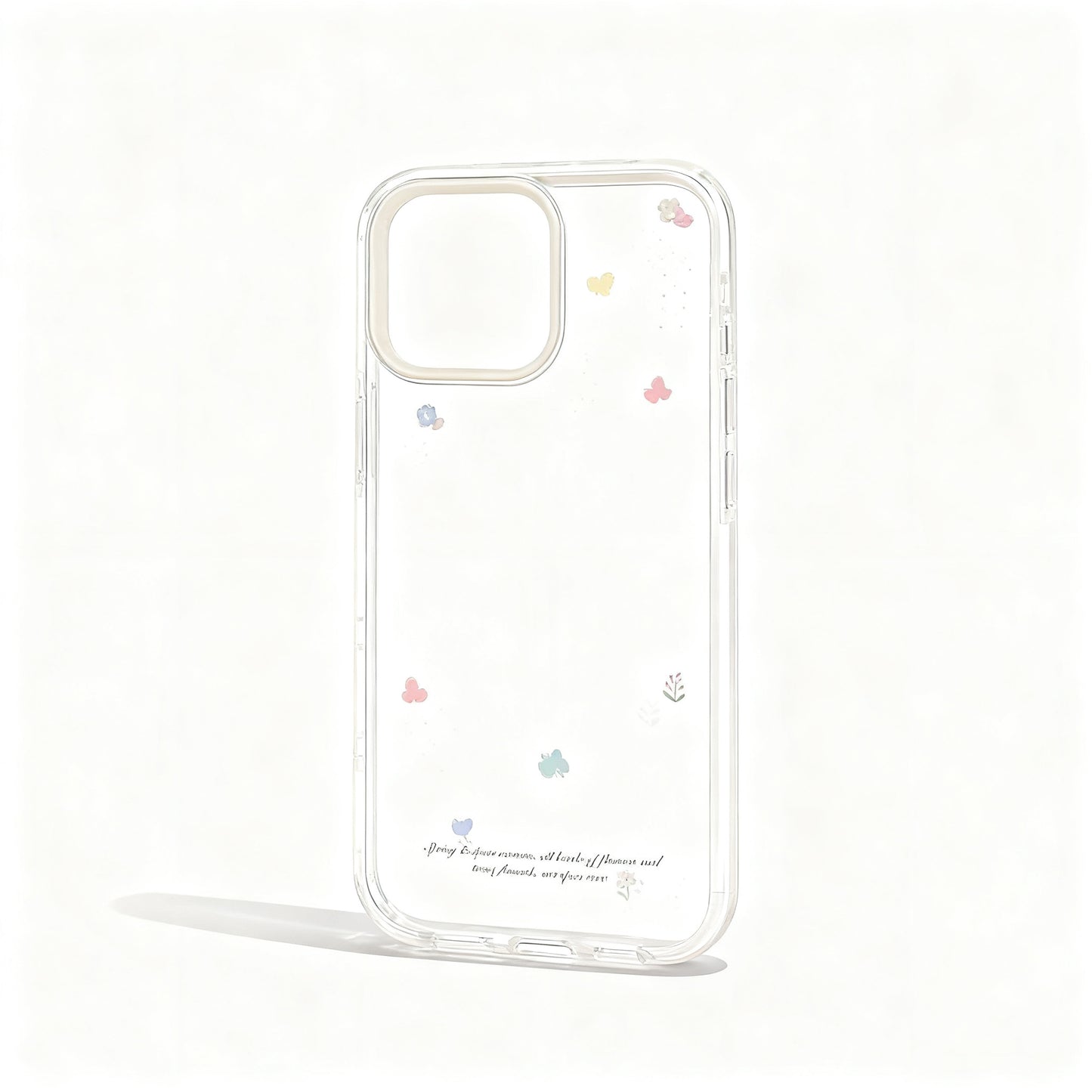 Cute Cat Design Clear Magnetic Phone Case for iPhone