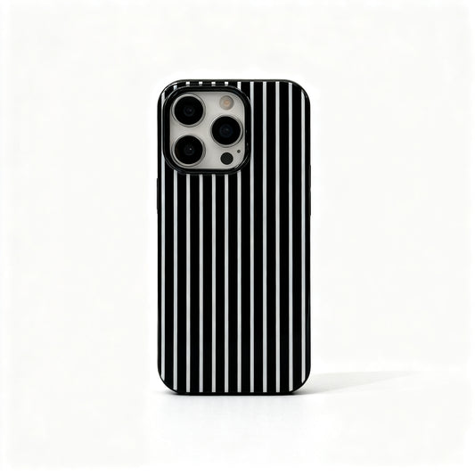 Cool Vertical Stripes Shockproof Phone Case for iPhone