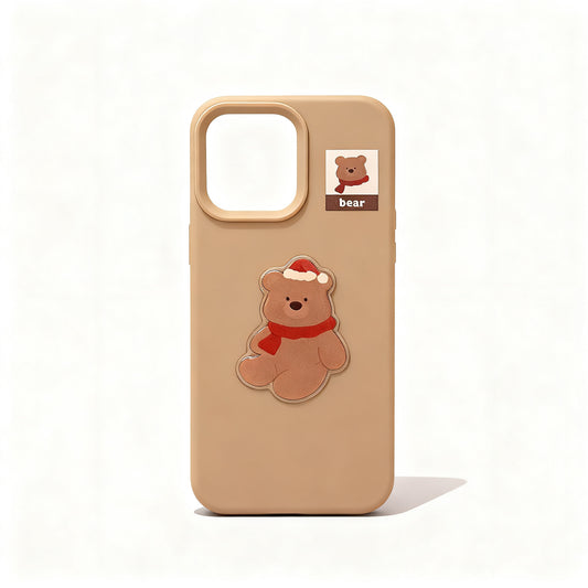 Cute 3D Animal Soft Phone Case for iPhone