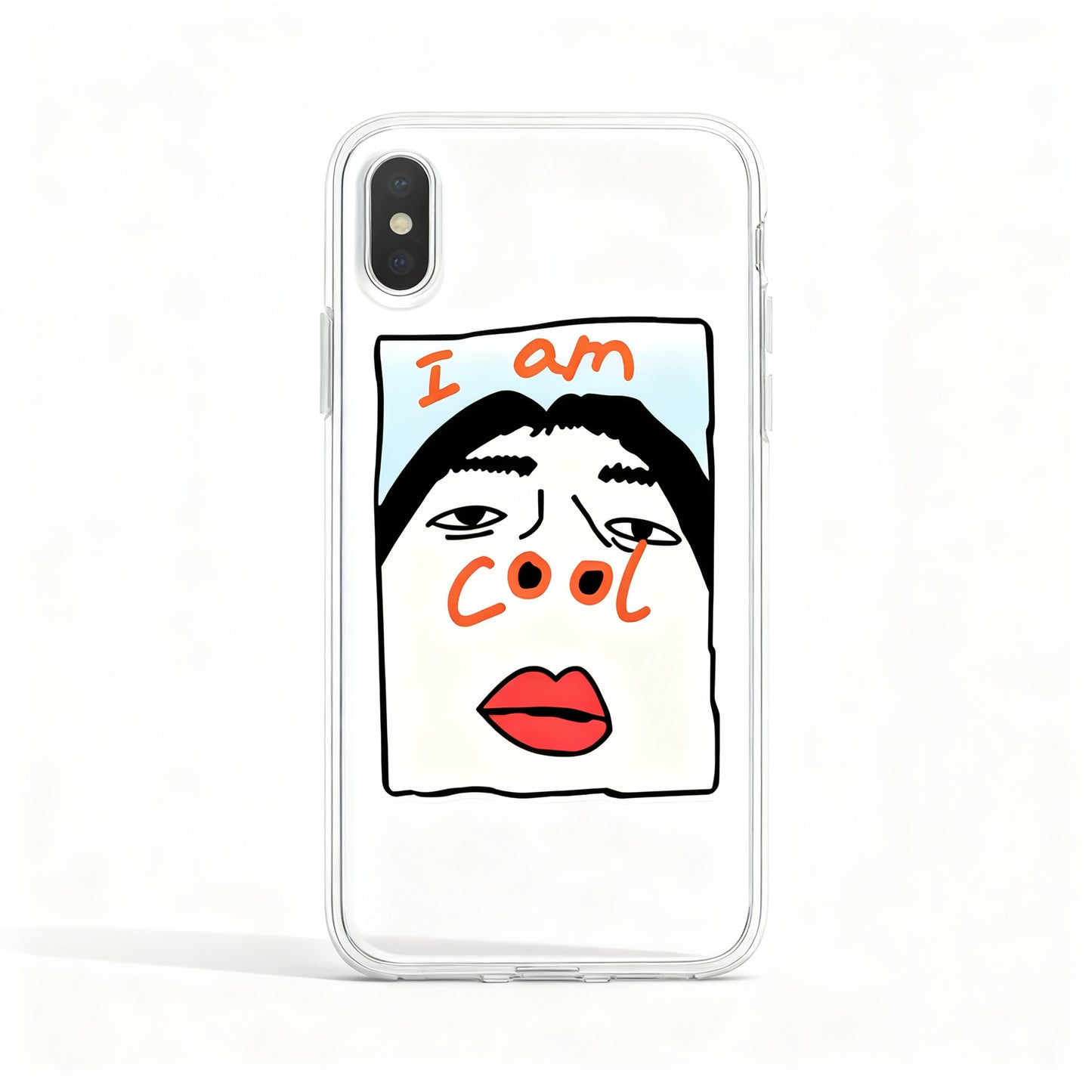 Cute Cartoon Nose Design Soft Phone Case for iPhone