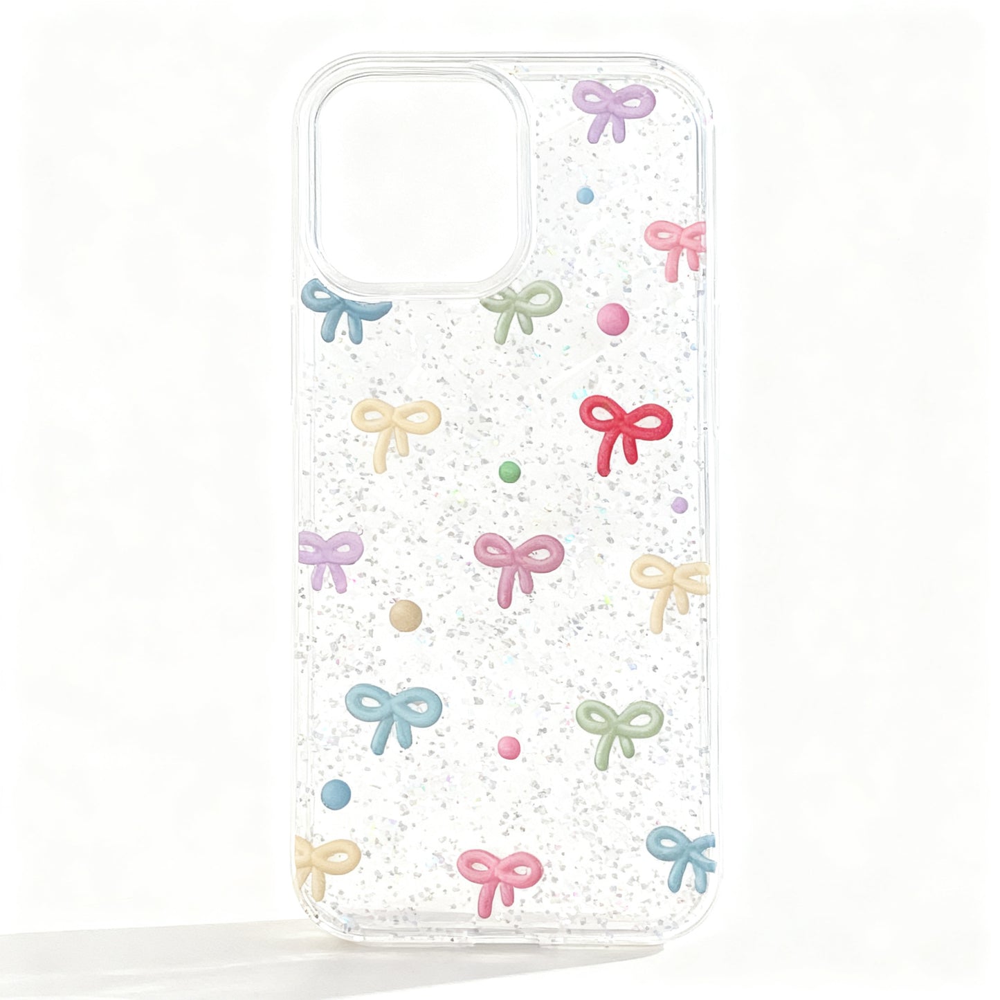 Korean Style Pink Butterfly Stand Phone Case for iPhone