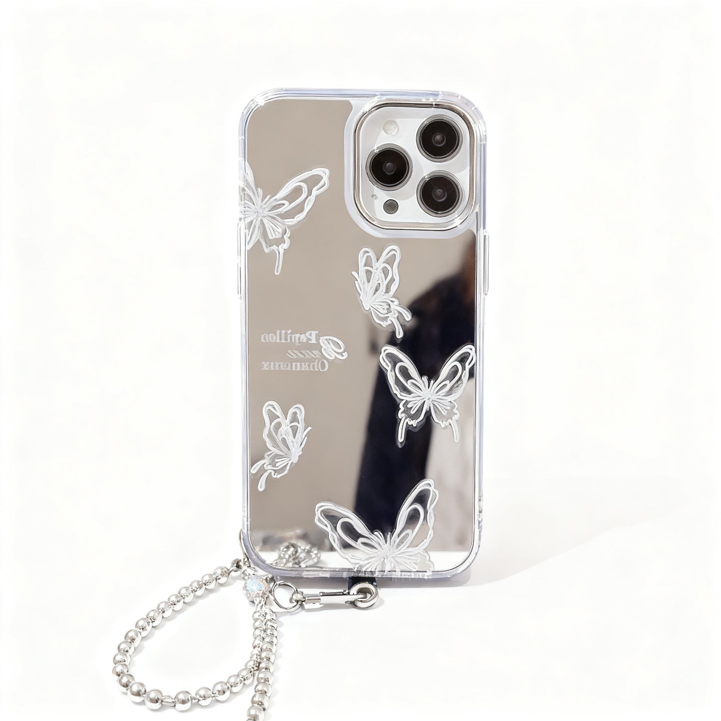 Elegant Butterfly Glossy Phone Case for iPhone