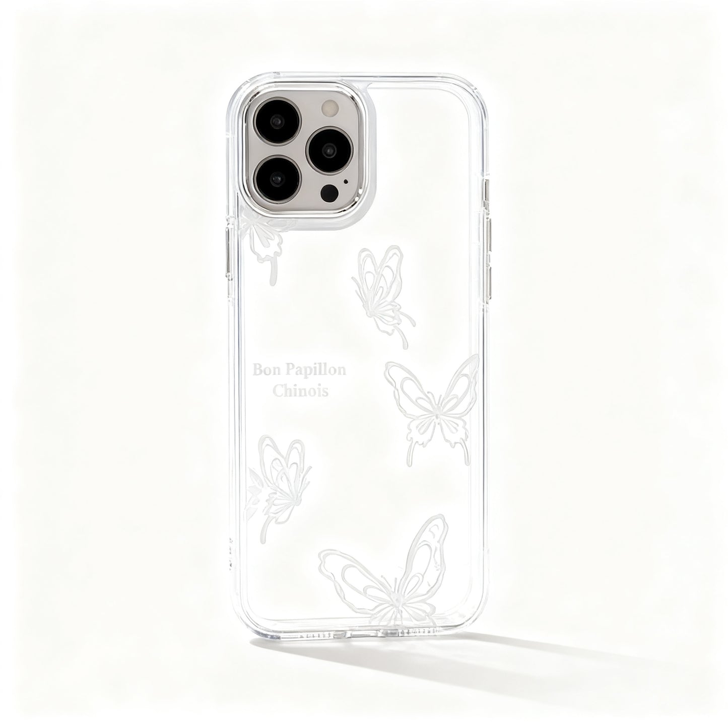 Elegant Butterfly Glossy Phone Case for iPhone
