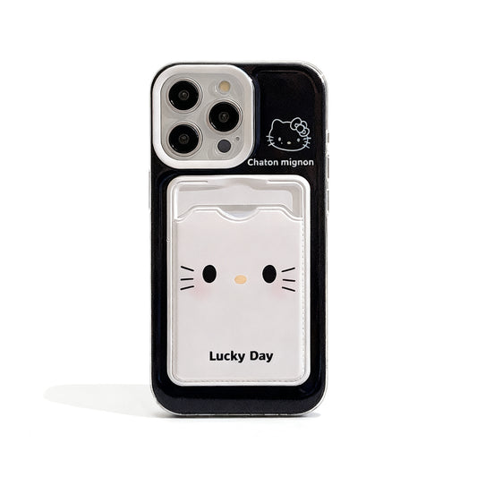 Cute Cat Design Soft Phone Case for iPhone