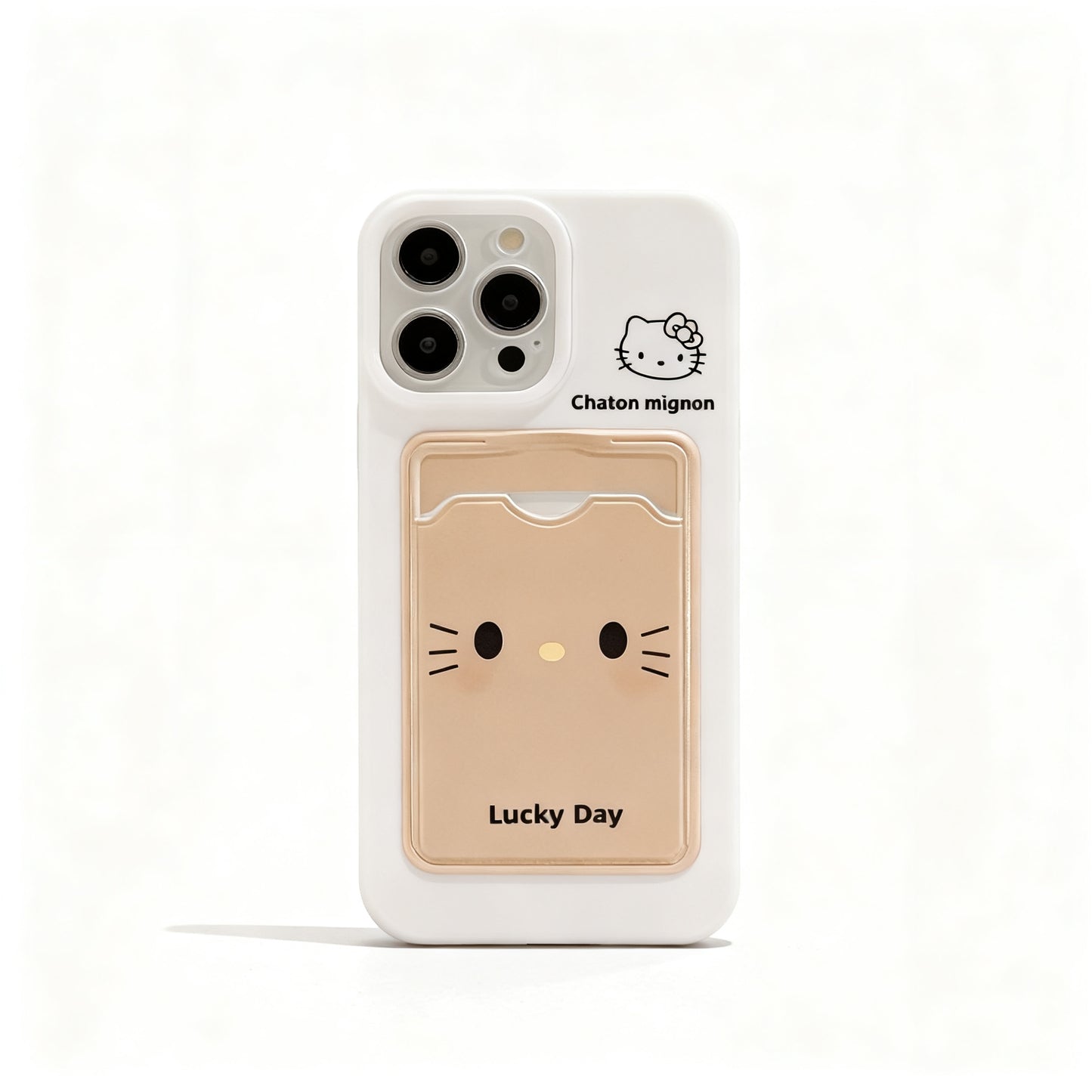 Cute Cat Design Soft Phone Case for iPhone