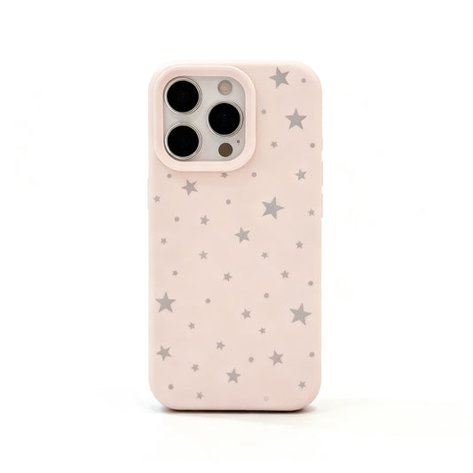 Soft Blue Star Design Shockproof Phone Case for iPhone