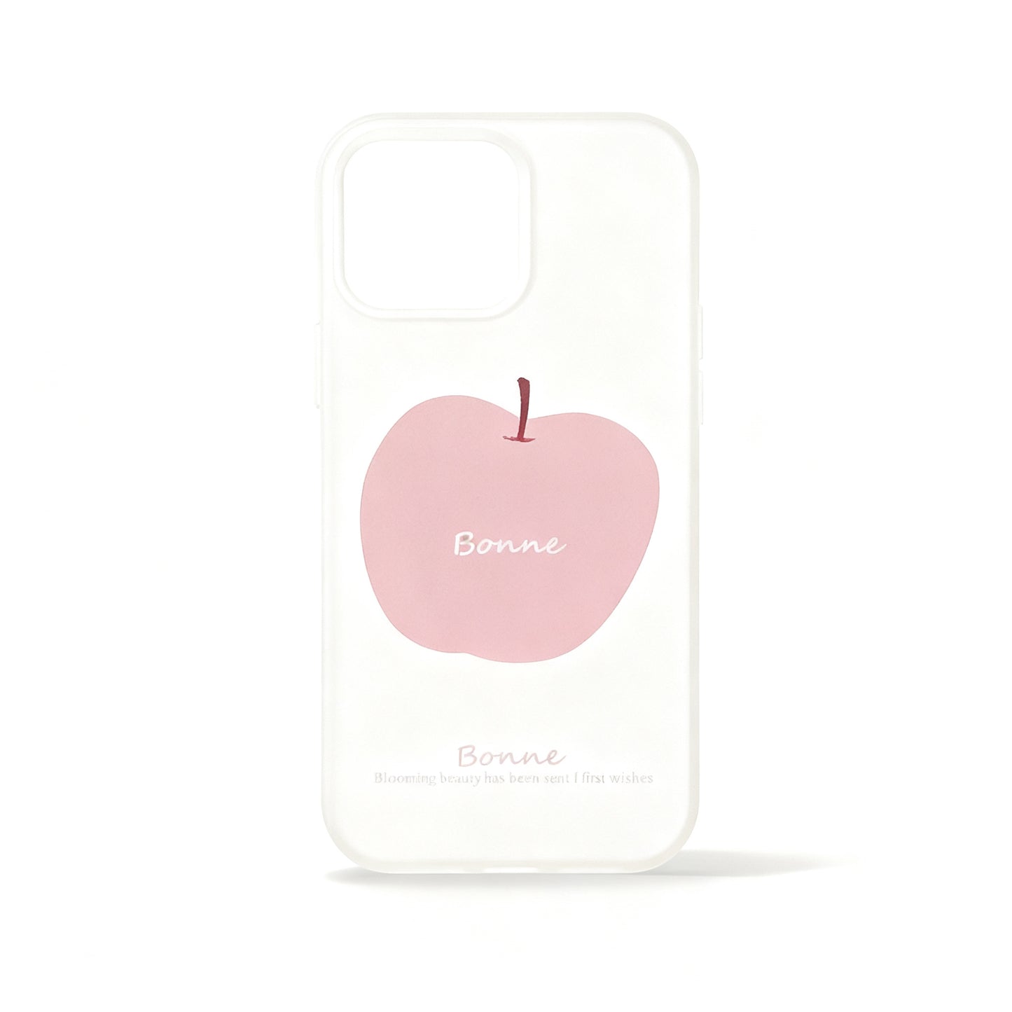 Pink Apple Blossom Soft Phone Case for iPhone