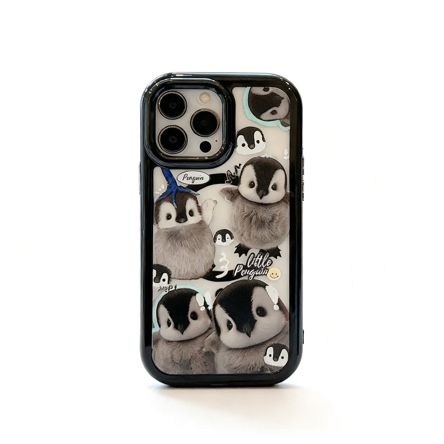 Cute Penguin Illustration Magnetic Phone Case for iPhone