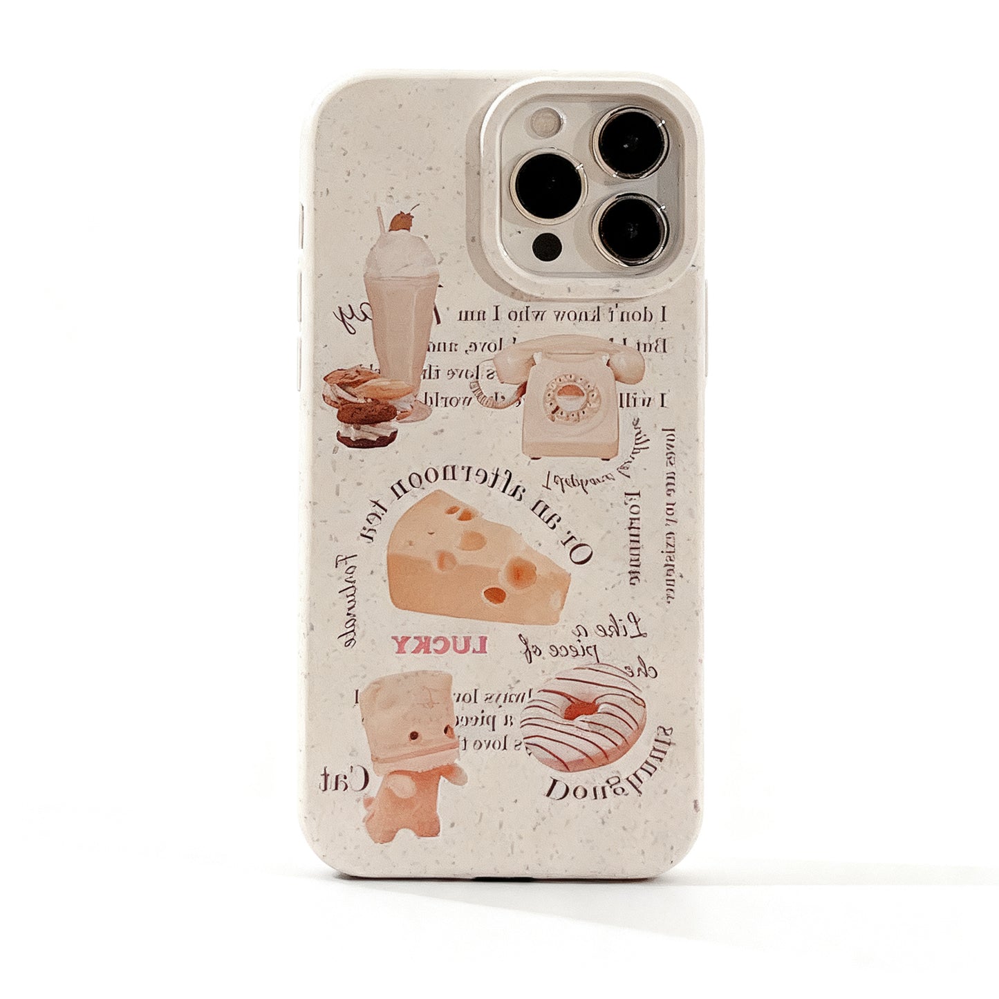 Vintage Wheat Straw Soft Phone Case for iPhone