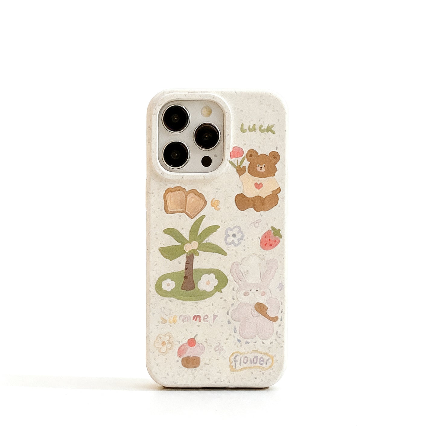 Vintage Wheat Straw Soft Phone Case for iPhone