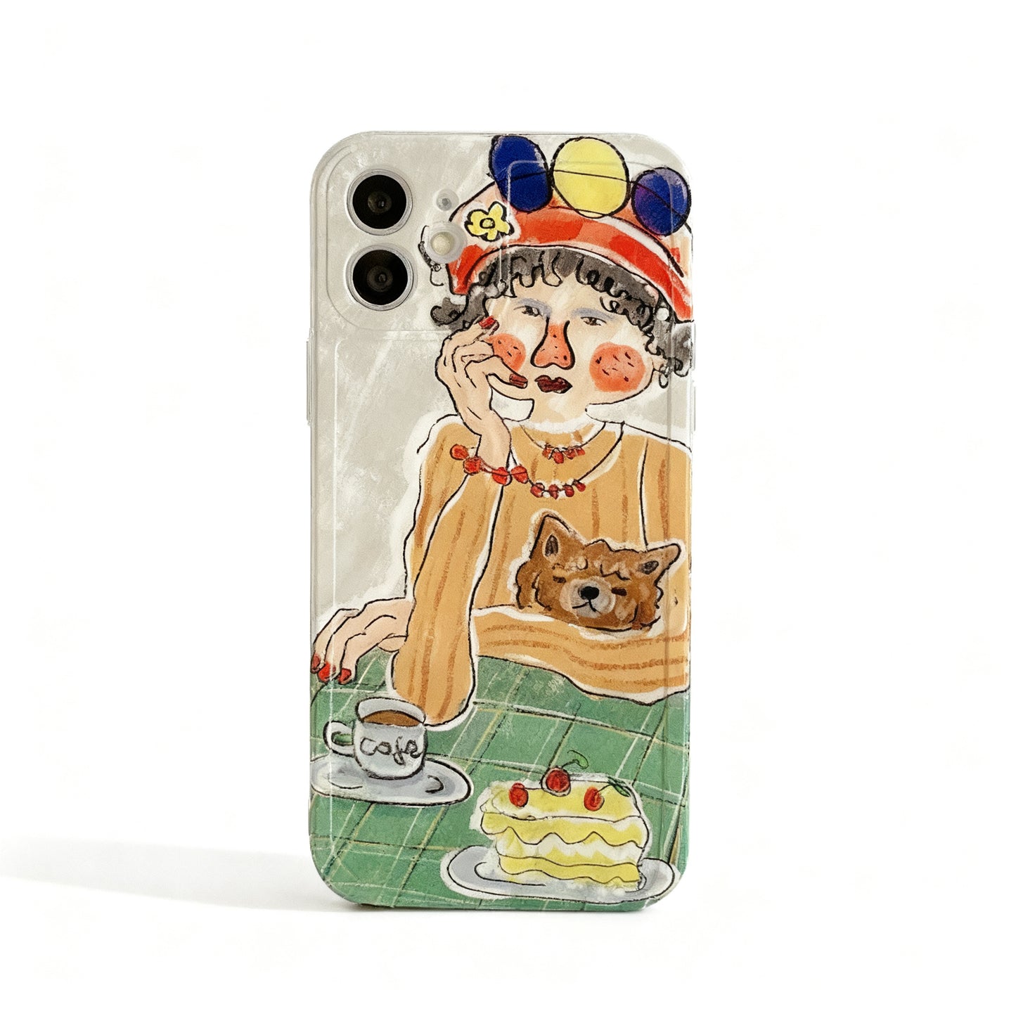 Artistic Abstract Design Soft Phone Case for iPhone