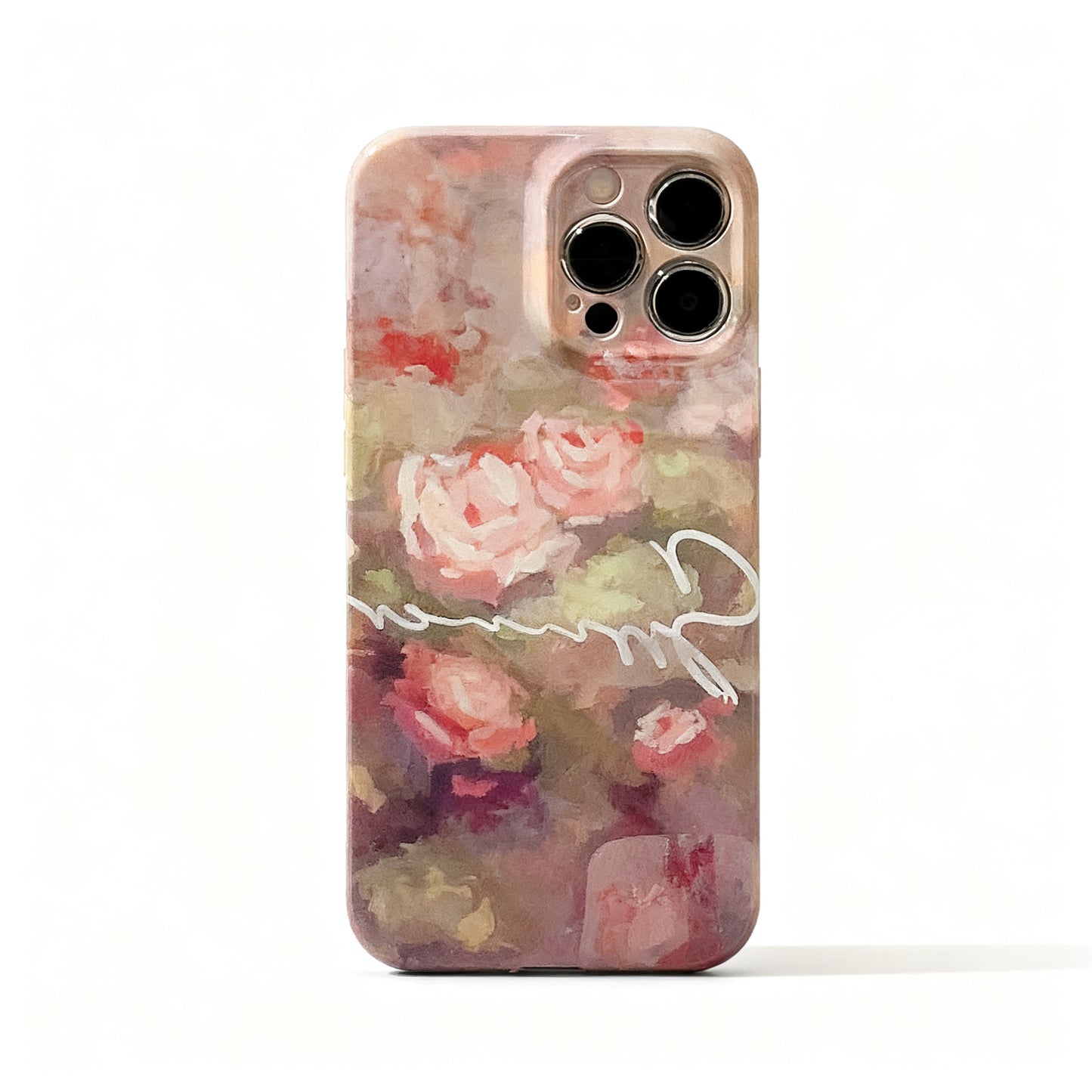 Vintage Floral Soft Phone Case for iPhone