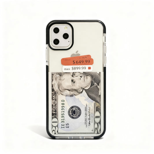 Korean Style Blue Wave Soft Phone Case for iPhone