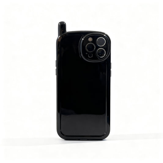 Vintage-Inspired Soft Phone Case with Retro Design for iPhone