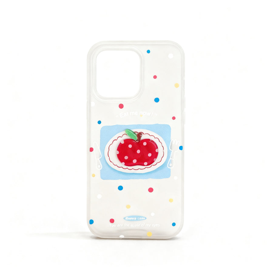 Colorful Polka Dot Soft Silicone Phone Case for iPhone