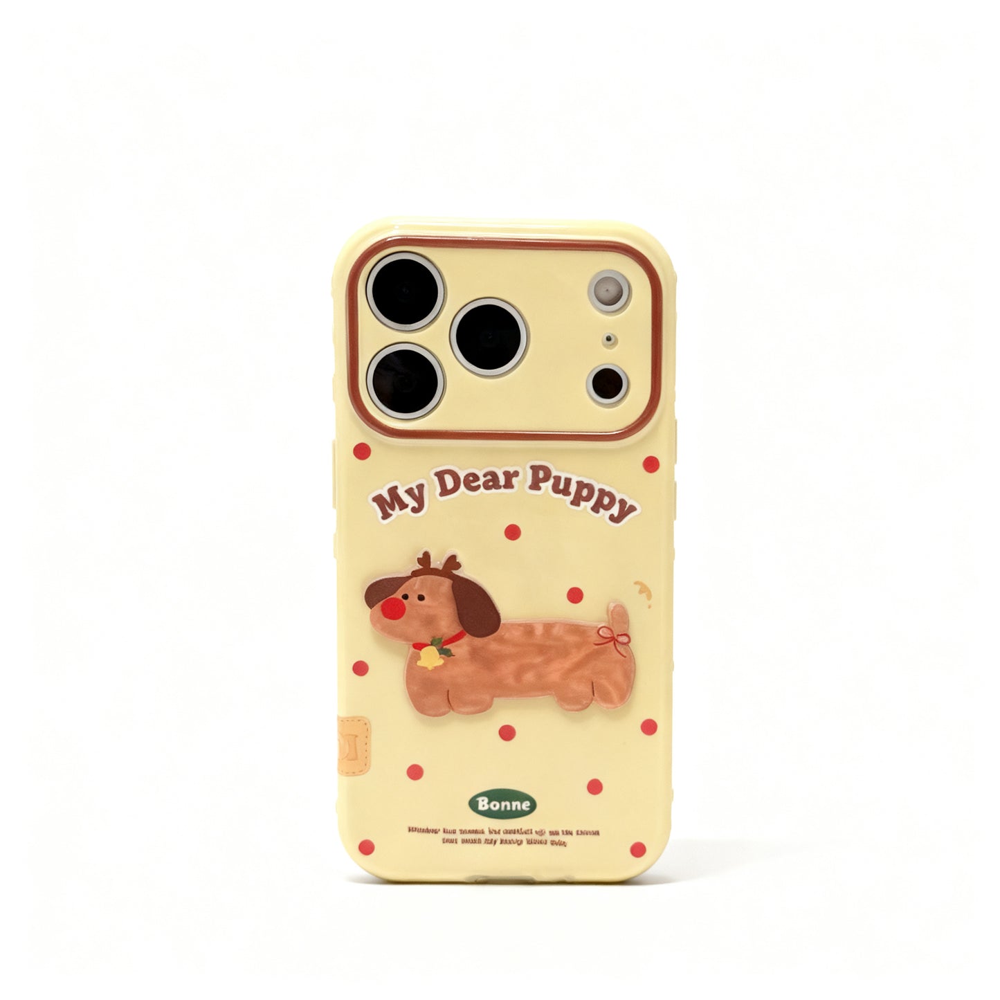 Cute Cartoon Dog Shell Pattern Soft Phone Case for iPhone