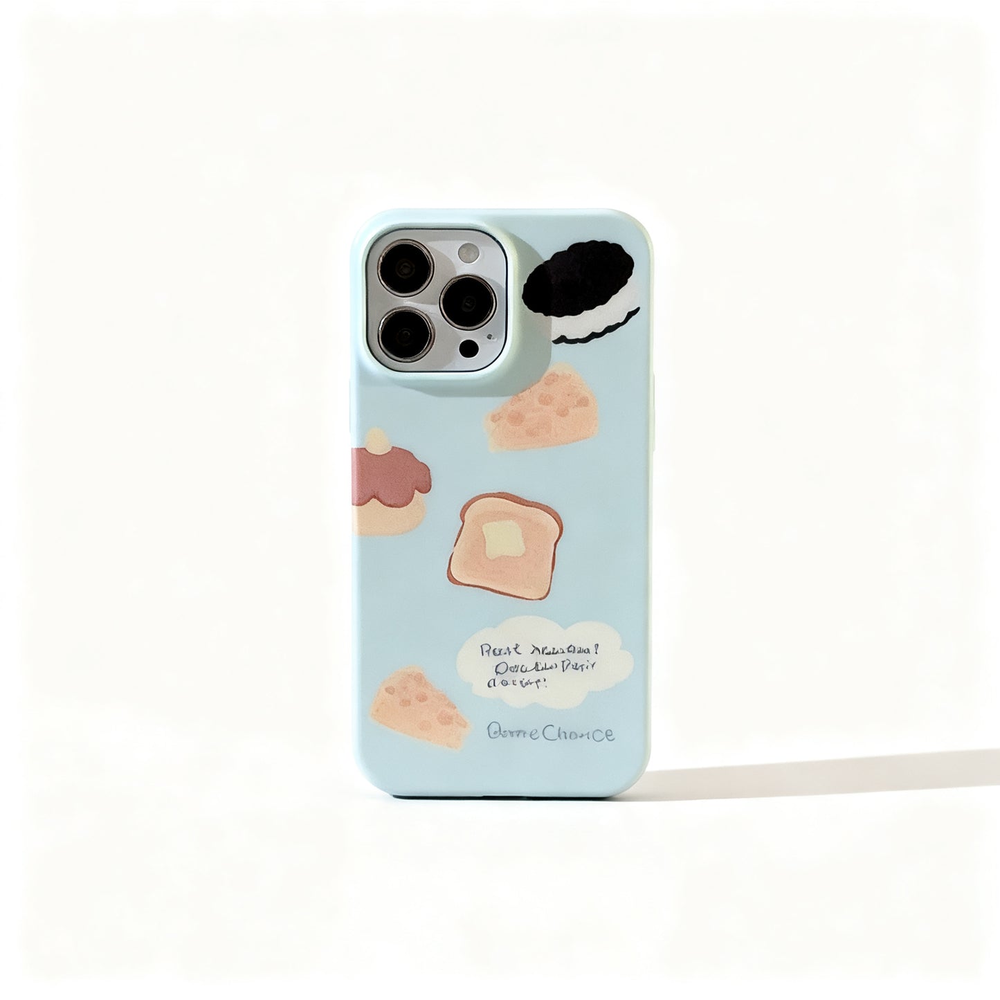 Cute Pink Cartoon Girl Soft Phone Case for iPhone