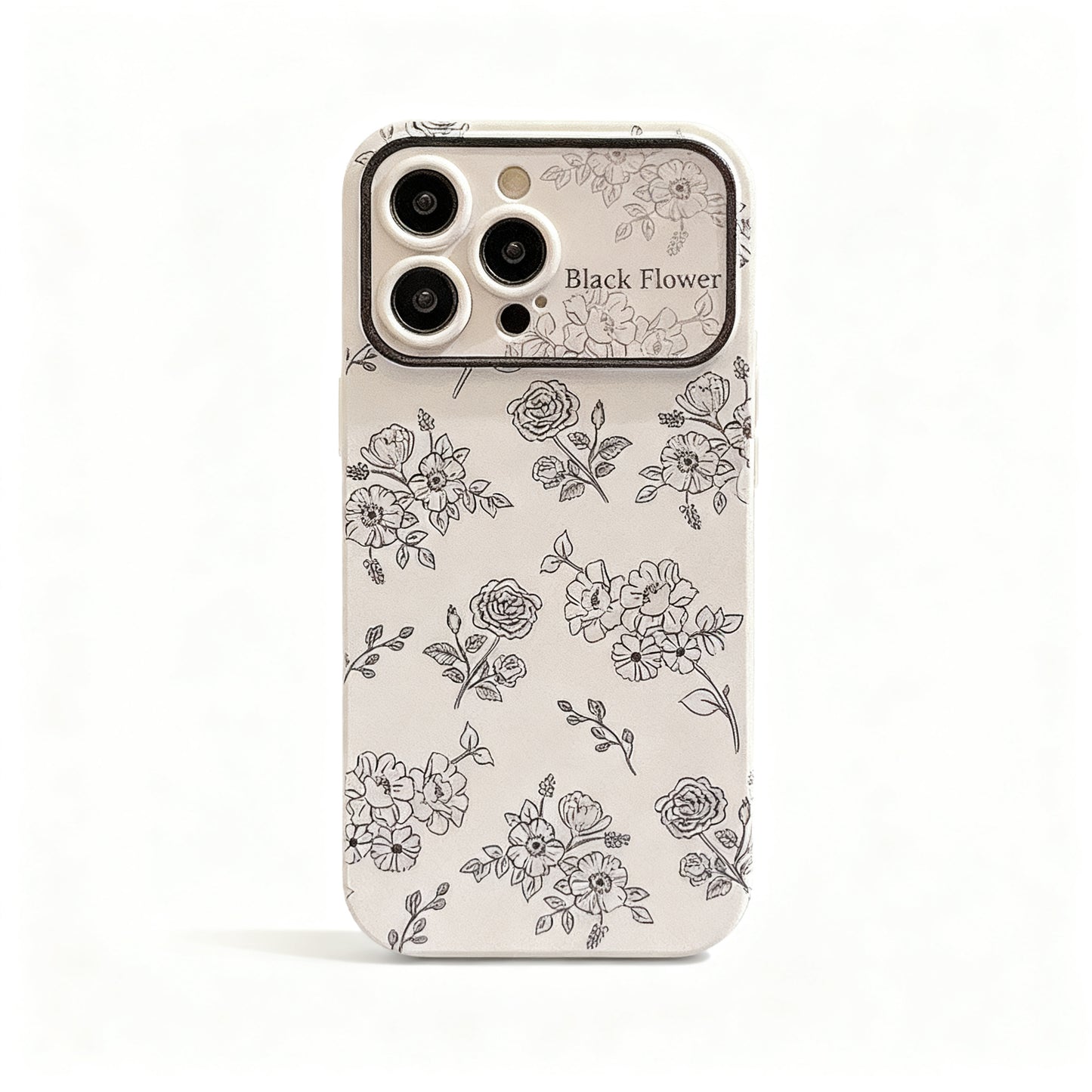 Vintage Floral Shockproof Phone Case for iPhone