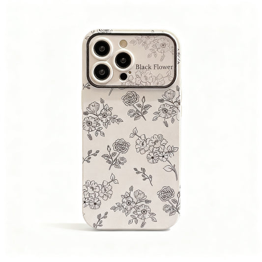 Vintage Floral Shockproof Phone Case for iPhone