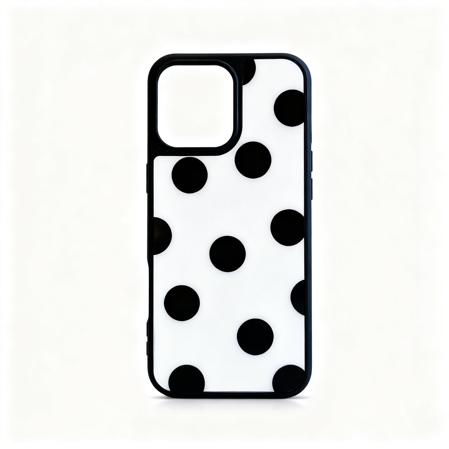 Minimalistic Dot Pattern Shockproof Phone Case for iPhone