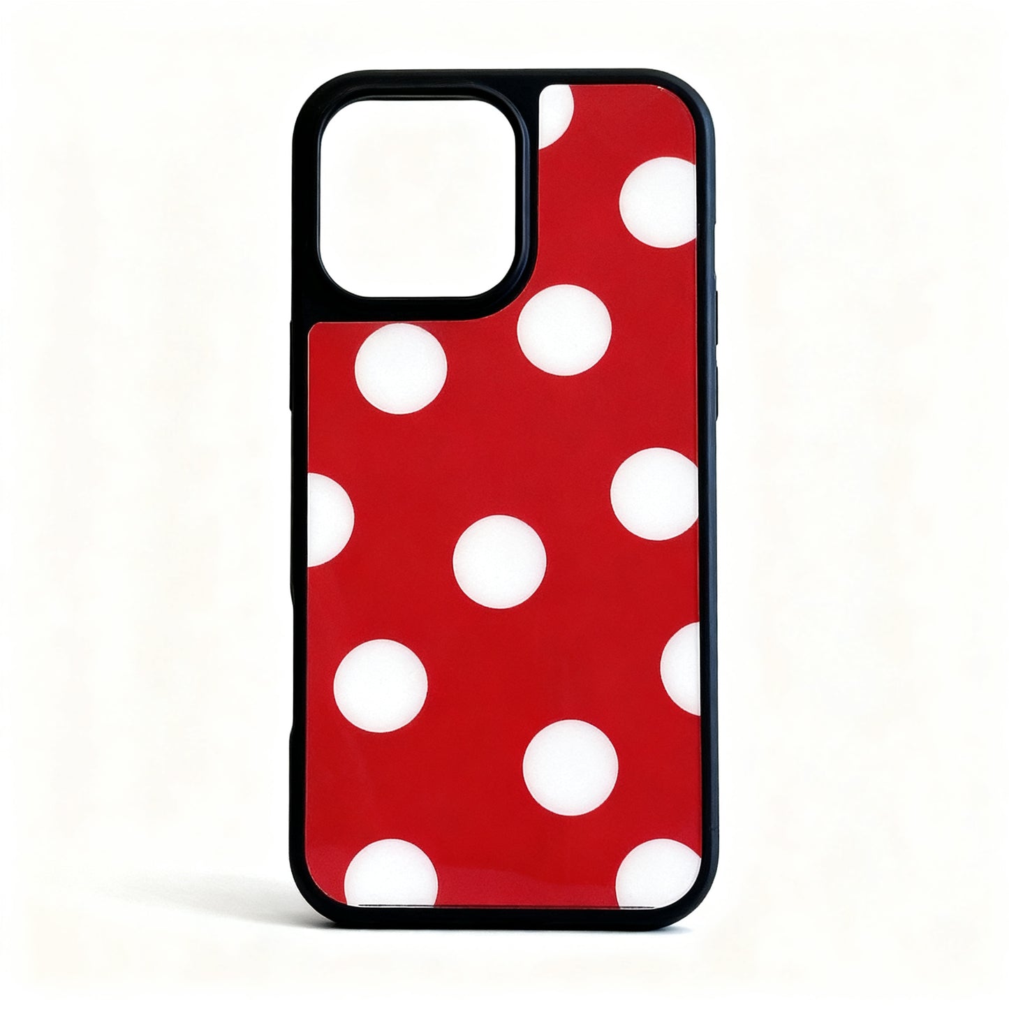 Minimalistic Dot Pattern Shockproof Phone Case for iPhone