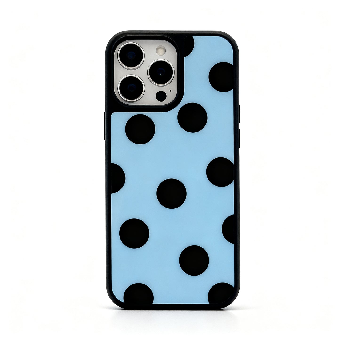 Minimalistic Dot Pattern Shockproof Phone Case for iPhone